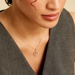 Sale Histoire d'Or Pendentif Gabe Or Jaune Oxyde De Zirconium