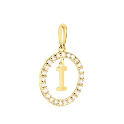 Histoire d'Or Pendentif Gabe Or Jaune Oxyde De Zirconium* Pendentifs|Pendentifs