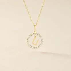 Histoire d'Or Pendentif Gabe Or Jaune Oxyde De Zirconium* Pendentifs|Pendentifs