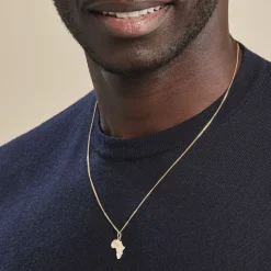 Histoire d'Or Pendentif Gaietana Afrique Or Jaune* Bijoux Personnalisés|Pendentifs