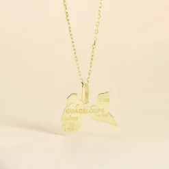 Online Histoire d'Or Pendentif Gaietana Guadeloupe Or Jaune