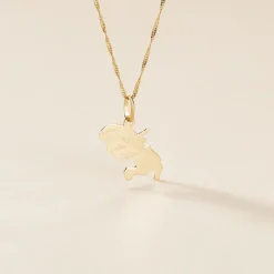 Histoire d'Or Pendentif Gaietana Martinique Or Jaune* Bijoux Personnalisés|Pendentifs
