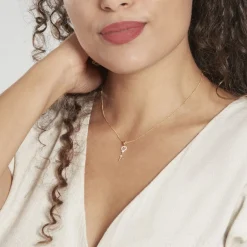 Hot Histoire d'Or Pendentif Gatiane Or Jaune Oxyde De Zirconium