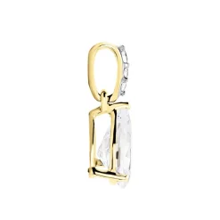 Best Histoire d'Or Pendentif Gorgel De Zirconium or jaune oxyde