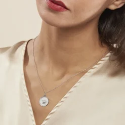 Histoire d'Or Pendentif Hannae Or Blanc* Bijoux Personnalisés|Pendentifs