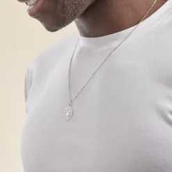 Histoire d'Or Pendentif Hannae Or Blanc* Bijoux Personnalisés|Pendentifs