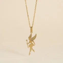 Histoire d'Or Pendentif Heliciane Fee Or Jaune