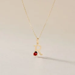 Histoire d'Or Pendentif Helidie Coccinelle Lettre Or Jaune* Pendentifs|Pendentifs