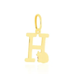 Histoire d'Or Pendentif Helidie Coccinelle Lettre Or Jaune* Pendentifs|Pendentifs