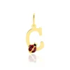 Histoire d'Or Pendentif Helidie Coccinelle Lettre Or Jaune* Pendentifs|Pendentifs