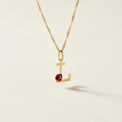 Discount Histoire d'Or Pendentif Helidie Coccinelle Lettre Or Jaune