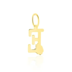 Histoire d'Or Pendentif Helidie Coccinelle Lettre Or Jaune