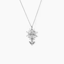 Discount Histoire d'Or Pendentif Huguenote Argent Blanc