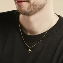 Best Histoire d'Or Pendentif Ionia Lettre or jaune