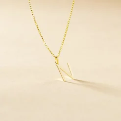 Outlet Histoire d'Or Pendentif Ionia Lettre or jaune