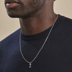 Histoire d'Or Pendentif Ionia Lettre or blanc