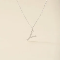 Histoire d'Or Pendentif Ionia Lettre Or Blanc* Pendentifs|Pendentifs