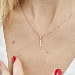 Histoire d'Or Pendentif Ionia Lettre* Pendentifs|Pendentifs