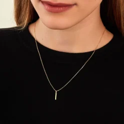 Histoire d'Or Pendentif Ionia Lettre Or Jaune* Pendentifs|Pendentifs