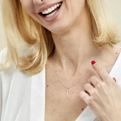 Histoire d'Or Pendentif Ionia Lettre* Pendentifs|Pendentifs