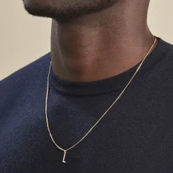 New Histoire d'Or Pendentif Ionia Lettre or jaune