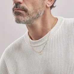 Clearance Histoire d'Or Pendentif Ionia Lettre or jaune