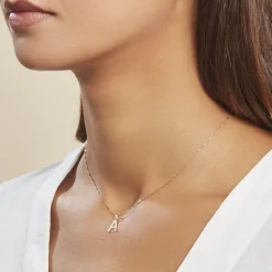 Histoire d'Or Pendentif Ionia Lettre* Pendentifs|Pendentifs