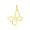 Online Histoire d'Or Pendentif Jaima Papillon Diamante Or Jaune