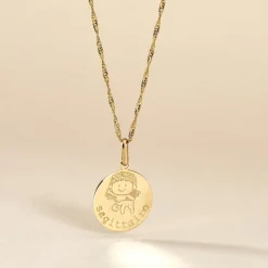Histoire d'Or Pendentif Jannila Zodiaque Or Jaune* Bijoux Personnalisés|Pendentifs