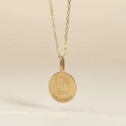 Histoire d'Or Pendentif Jannila Zodiaque Or Jaune* Bijoux Personnalisés|Pendentifs