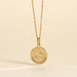 Histoire d'Or Pendentif Jannila Zodiaque Or Jaune* Bijoux Personnalisés|Pendentifs