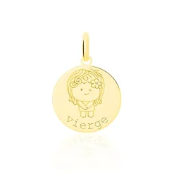 Hot Histoire d'Or Pendentif Jannila Zodiaque Or Jaune