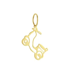 Histoire d'Or Pendentif Julius Scooter Or Jaune* Pendentifs|Pendentifs