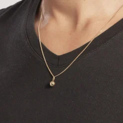 New Histoire d'Or Pendentif Julius Sport Foot Or Jaune