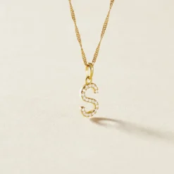 Hot Histoire d'Or Pendentif Klementine Or Jaune Oxyde De Zirconium