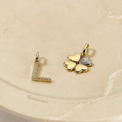 Histoire d'Or Pendentif Klementine Or Jaune Oxyde De Zirconium* Pendentifs|Pendentifs