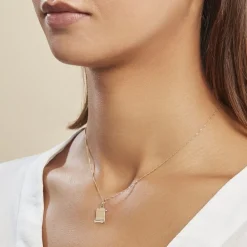 Histoire d'Or Pendentif Lamie Zodiaque Parchemin Or Jaune* Bijoux Personnalisés|Pendentifs