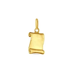 Histoire d'Or Pendentif Lamie Zodiaque Parchemin Or Jaune* Bijoux Personnalisés|Pendentifs