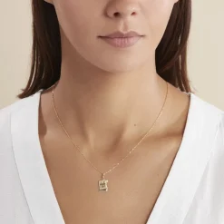 Histoire d'Or Pendentif Lamie Zodiaque Parchemin Or Jaune* Bijoux Personnalisés|Pendentifs