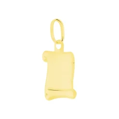 Histoire d'Or Pendentif Lamie Zodiaque Parchemin Or Jaune* Bijoux Personnalisés|Pendentifs