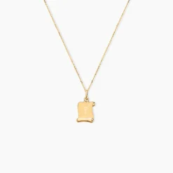 Hot Histoire d'Or Pendentif Lamie Zodiaque Parchemin Or Jaune