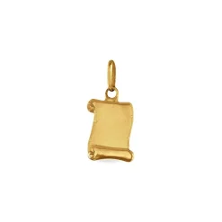 Hot Histoire d'Or Pendentif Lamie Zodiaque Parchemin Or Jaune