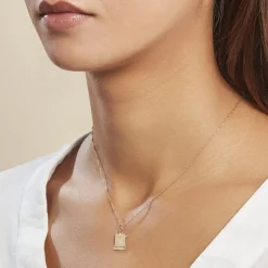 Histoire d'Or Pendentif Lamie Zodiaque Parchemin Or Jaune* Bijoux Personnalisés|Pendentifs