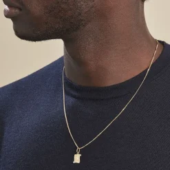 Histoire d'Or Pendentif Lamie Zodiaque Parchemin Or Jaune* Bijoux Personnalisés|Pendentifs