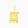 Histoire d'Or Pendentif Lamie Zodiaque Parchemin Or Jaune* Bijoux Personnalisés|Pendentifs
