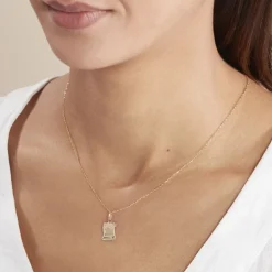 Histoire d'Or Pendentif Lamie Zodiaque Parchemin Or Jaune* Bijoux Personnalisés|Pendentifs