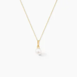 Discount Histoire d'Or Pendentif Lenonie Or Jaune Perle De Culture