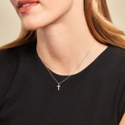 Discount Histoire d'Or Pendentif Lettre T Or Jaune Oxyde