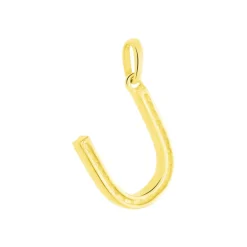 Outlet Histoire d'Or Pendentif Lettre U Or Jaune Oxyde