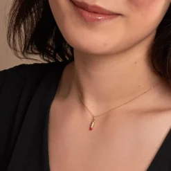 Histoire d'Or Pendentif Libitina Or Jaune